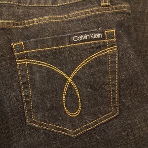 Calvin Klein Dark wash Straight Legged Jeans